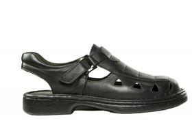 Sandália Masculina Linha Confort Preta - Cód 8010