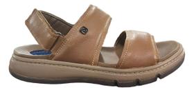 Sandalia Masculina Pegada Couro Amortecedor Esporão 134303