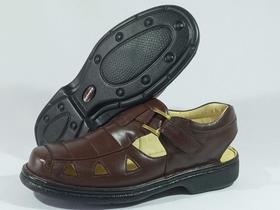 Sandália Masculina Viepper Conforto em couro 1065/ (60335) Sandália Masculina Viepper Conforto em couro 1065/ (60335)