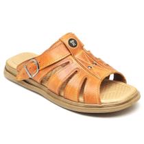 Sandália Masculino Couro Solado Borracha Conforto Dia a Dia Sandália Masculino Couro Solado Borracha Conforto Dia a Dia