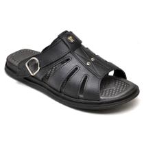 Sandália Masculino Couro Solado Borracha Conforto Dia a Dia Sandália Masculino Couro Solado Borracha Conforto Dia a Dia
