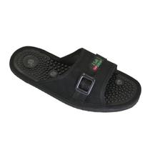 Sandália Massageadora Magnética Super Home Preto 43/44 Par - Terumi Sandália Massageadora Magnética Super Home Preto 43/44 Par - Terumi