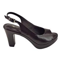 Sandália Meia Pata Feminina Via Uno Peep Toe Original Lançamento Sandália Meia Pata Feminina Via Uno Peep Toe Original Lançamento