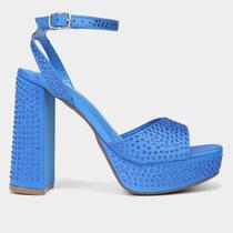 Sandália Meia Pata Via Marte Salto Bloco Hotfix Feminina