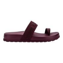 Sandália Melissa Cozy M-Lover Beauty Chinelo Feminino Bordô Sandália Melissa Cozy M-Lover Beauty Chinelo Feminino Bordô