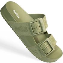Sandália Melissa Cozy Slide M-Lover Original 35849 Cor:MarromTamanho:35