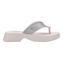 Sandália Melissa Flatform M-Lover Glitter Original