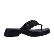 Sandália Melissa Flatform M Lover Glitter Preto Sandália Melissa Flatform M Lover Glitter Preto