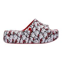 Sandália Melissa Free Platform Hello Kitty Branco Vermelho Sandália Melissa Free Platform Hello Kitty Branco Vermelho