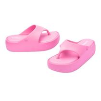 Sandália Melissa Free Platform Thong Feminino Rosa Claro Sandália Melissa Free Platform Thong Feminino Rosa Claro