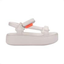 Sandália Melissa Free Puff Papete Bege Ref 37727 Original Sandália Melissa Free Puff Papete Bege Ref 37727 Original