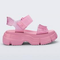 Sandália Melissa Pulse Preta Rosa