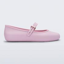 Sandália melissa soft ballerina essential ad rosa médio -