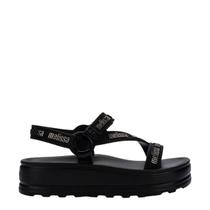 Sandália Melissa Stripes Platform M Lover Preto