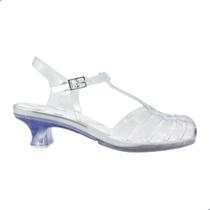 Sandália Melissa Vixen Kitten Heel Vidro Sandália Melissa Vixen Kitten Heel Vidro