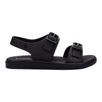 Sandália Melissa Walk Sandal Papete Feminina Preta Sandália Melissa Walk Sandal Papete Feminina Preta
