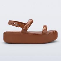 Sandalia Melissa Wave Platform Ad Marrom -