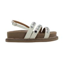 Sandália Melshoes Feminina Branca Sandália Melshoes Feminina Branca