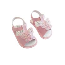 Sandália Menina Borboleta Rosa Ref.1136