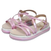 Sandalia Menina Conforto Rasteirinha SuaCia Mini 9132.51775 Sandalia Menina Conforto Rasteirinha SuaCia Mini 9132.51775