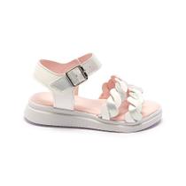 Sandália Menina Infantil com Tiras Trançadas