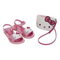 Sandália Menina Infantil Hello Kitty My Style Grendene Kids