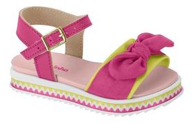 Sandalia Menina Molekinha Infantil Tratorada Nova 2724205