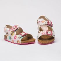Sandália Menina Papete Infantil Verão Casual Donut