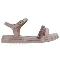 Sandália Meninas Infantil Da PinkCats Strass Brilhante Sandália Meninas Infantil Da PinkCats Strass Brilhante