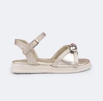 Sandalia meninas pampili flower tramado - 702057