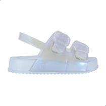 Sandália Mini Melissa Cozy Sandal Baby Azul/Branco Sandália Mini Melissa Cozy Sandal Baby Azul/Branco