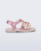 Sandália Mini Melissa Hip Butterfly Infantil Rosa/Bege Sandália Mini Melissa Hip Butterfly Infantil Rosa/Bege