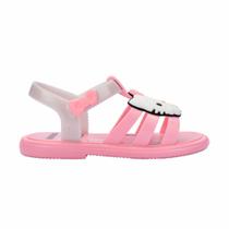 Sandália Mini Melissa Hip + Hello Kitty BB Rosa Sandália Mini Melissa Hip + Hello Kitty BB Rosa