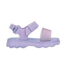Sandália Mini Melissa Kick Off Baby Lilás Glitter Sandália Mini Melissa Kick Off Baby Lilás Glitter