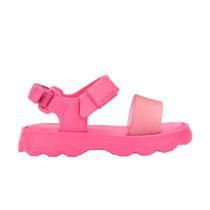 Sandália Mini Melissa Kick Off Baby Rosa Glitter