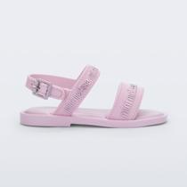 Sandália Mini Melissa Mar Sandal M-Lover Infantil Rosa Claro