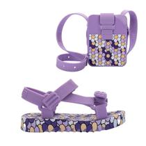 Sandália Mini Melissa Playtimr Bolsa Discover Lilas Amarelo Sandália Mini Melissa Playtimr Bolsa Discover Lilas Amarelo