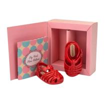 Sandália Mini Melissa Possession Baby My First Infantil Bebê Confortável e Segura - MK-35778
