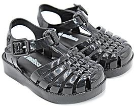 Sandália Mini Melissa Possession bb Preto Opaco