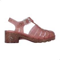 Sandália Mini Melissa Possession Heel Infantil Rosa