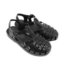 Sandália Mini Melissa Possession Infantil Preto Opaco Sandália Mini Melissa Possession Infantil Preto Opaco