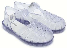 Sandália Mini Melissa Possession Infantil Vidro Transparente