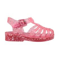 Sandália Mini Melissa Possession Shiny Elements Baby II Rosa