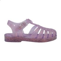 Sandália Mini Melissa Possession Shiny Infantil Lilas Glitter