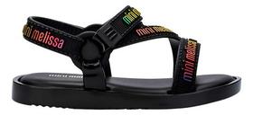 Sandália Mini Melissa Stripes M Lover 35955 - Sandália Mini Melissa Stripes M Lover 35955 -