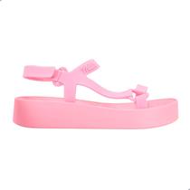 Sandália Mini Melissa Sun Downtown Platform I Infantil Rosa Médio Sandália Mini Melissa Sun Downtown Platform I Infantil Rosa Médio