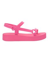 Sandália mini melissa sun downtown platform inf 38064 Sandália mini melissa sun downtown platform inf 38064