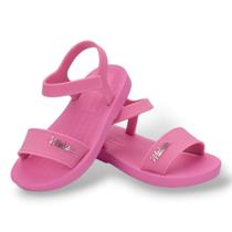 Sandália Mini Melissa Sun Laguna Infantil Rosa