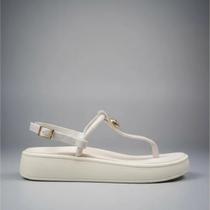 Sandália Mini Meninas Flatform Kidy - Marfim Sandália Mini Meninas Flatform Kidy - Marfim
