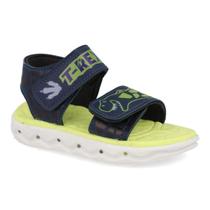 Sandália Mini Pe Marinho Limão Conforto e Estilo - Sandália Mini Pe Marinho Limão Conforto e Estilo -